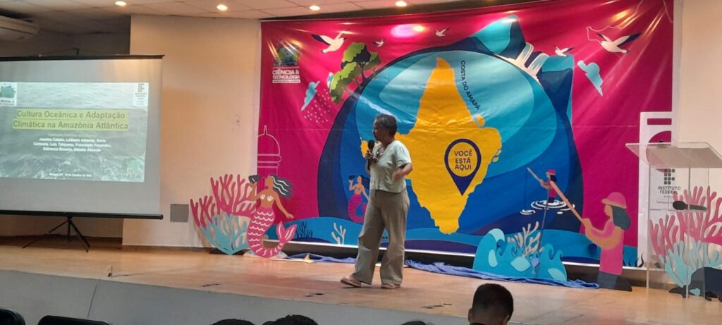 Palestra de Abertura de Valdenira Ferreira na 22o SNCT no IFAP Campus Santana
